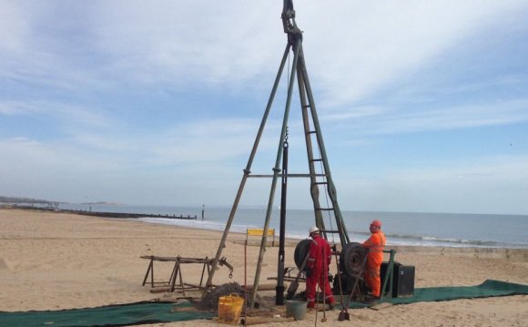 Bournemouth beach erosion: