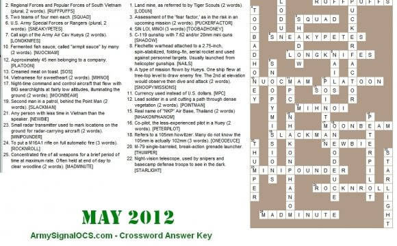 Environmental Science crossword puzzles