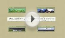 Department of Environmental Sciences Undergrad Sem