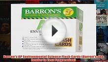 Download PDF Barrons AP Environmental Science Flash Cards