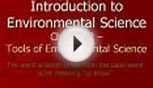 Introduction to Environmental Science Chapter 2 – Tools