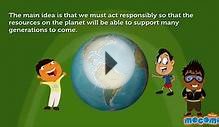 What is Sustainability? | Mocomi Kids